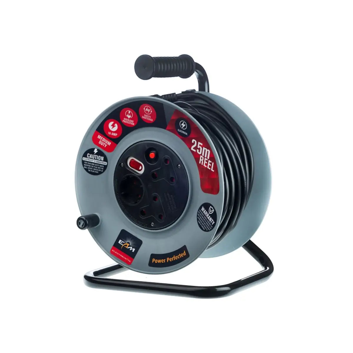 16A extension reel 25m