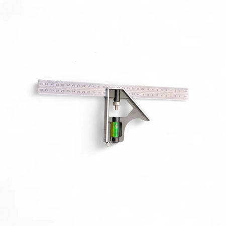 Combination Square With Aluminum Base - 300mm