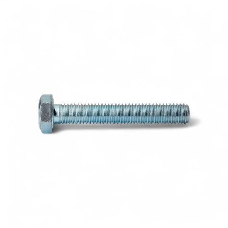 Zinc Plated Mild Steel Set Screw & Nut (100-Pack)