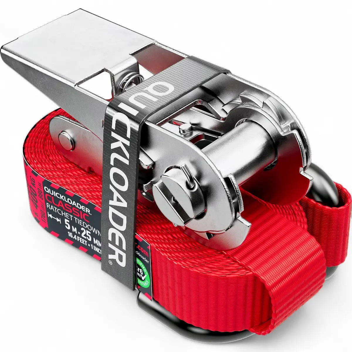 Quickload Classic Tie-Down Strap (800Kg) - 5M X 25mm