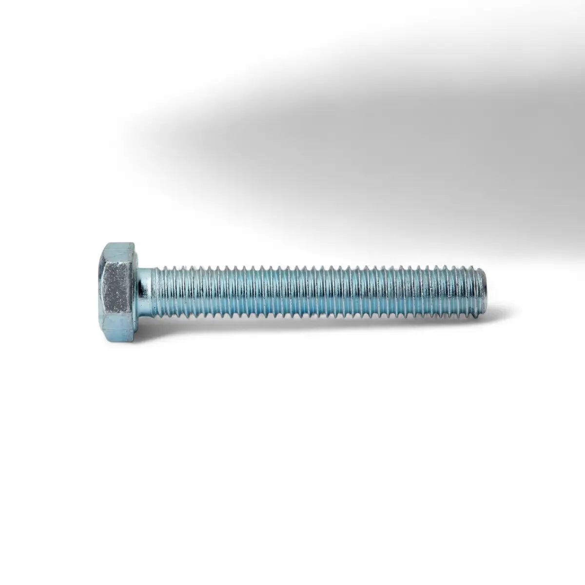 Zinc Plated Mild Steel Set Screw & Nut (10-Pack)