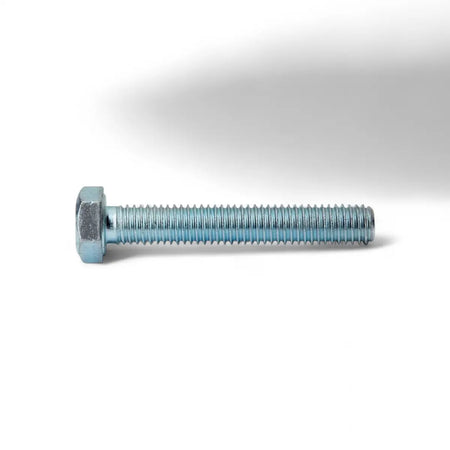 Zinc Plated Mild Steel Set Screw & Nut (10-Pack)