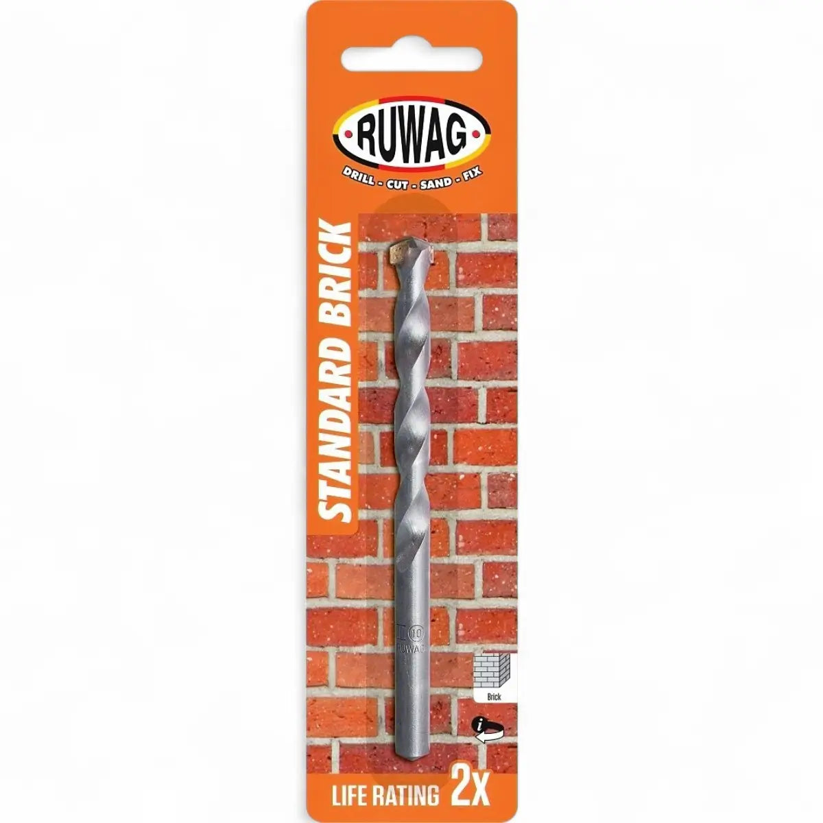 Standard Brick Drill Bit (Carded)