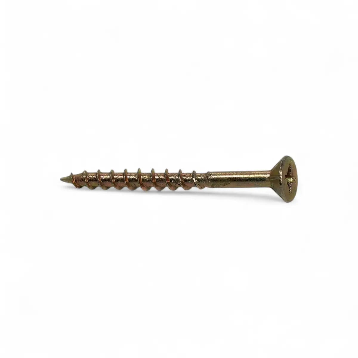 Yellow Passivated Chipboard Screw (10-Pack)