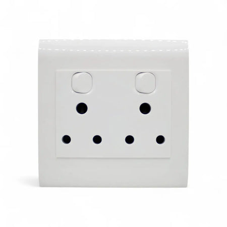Lesco Switch Socket Dbl 100X100Mm Pipelli Switch Socket