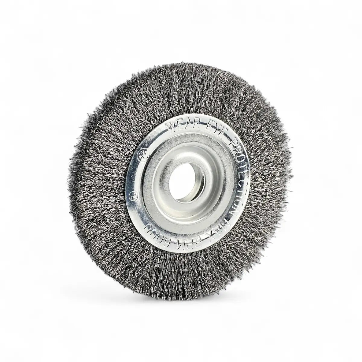 Bench Grinder Wire Wheel With Adapters - 150 X 20mm (25.4mm Bore)