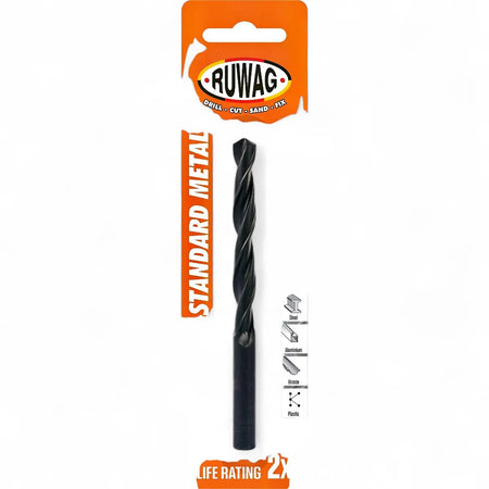 Standard Metal Drill Bit (Carded)