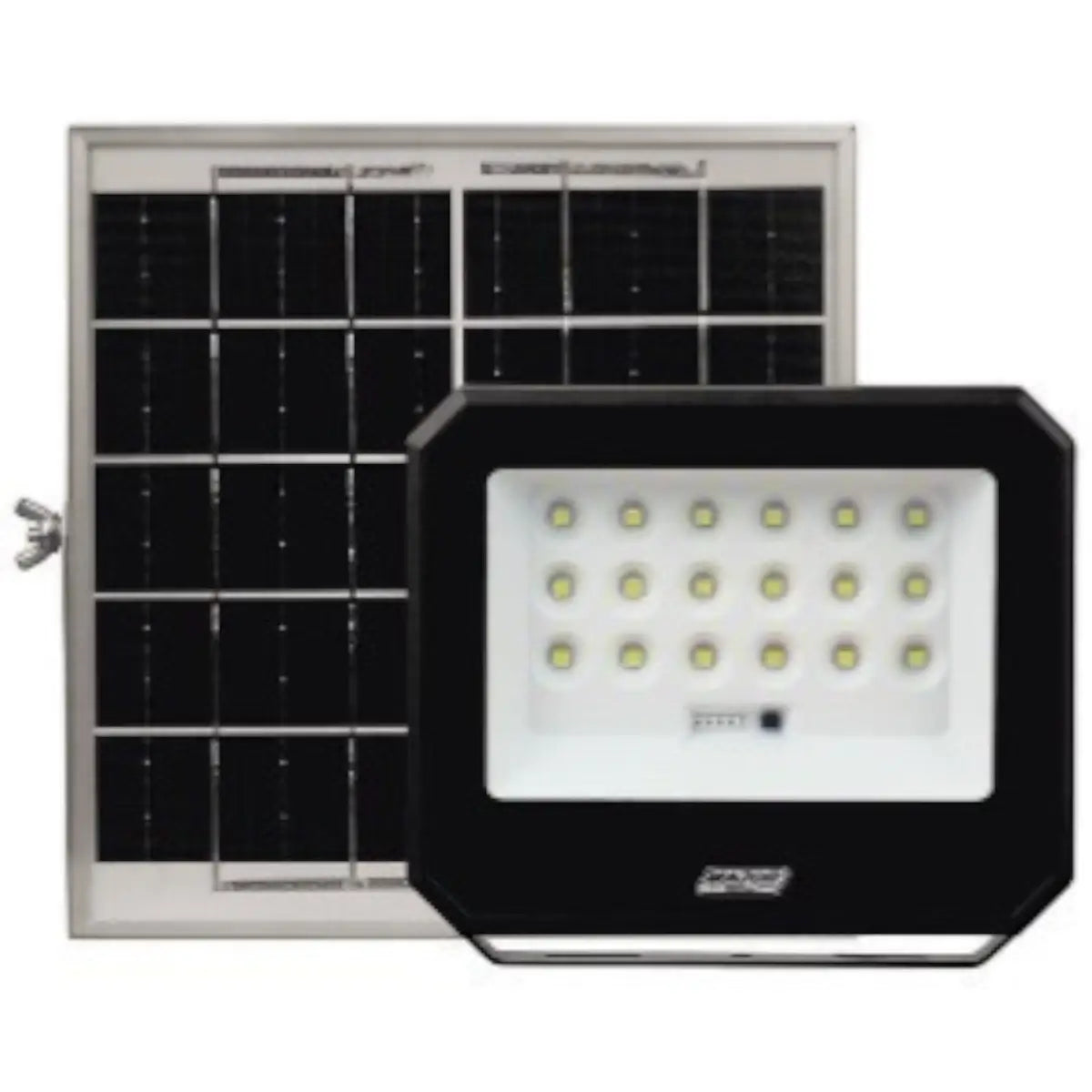 Solar floodlight with remote