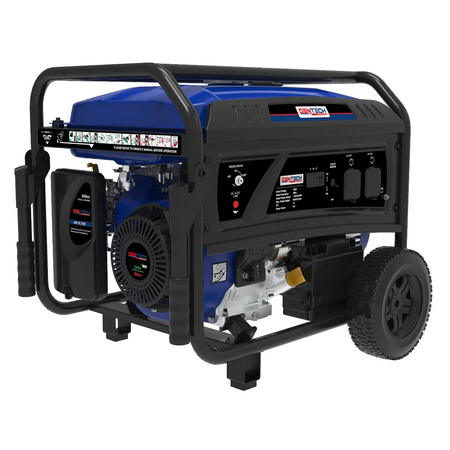 Petrol start electrical generator