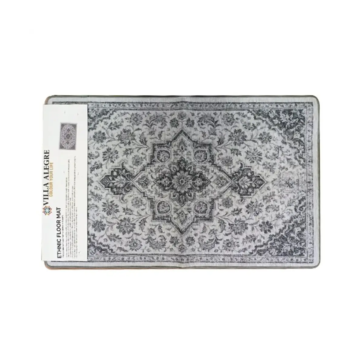 Ethnic pattern floor mat