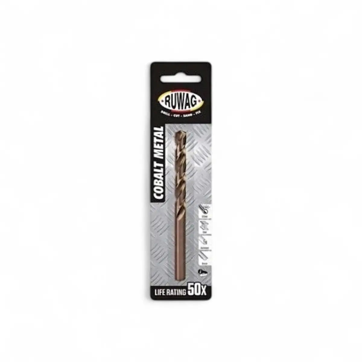 Cobalt Metal Drill Bit - 5.00mm (Carded)