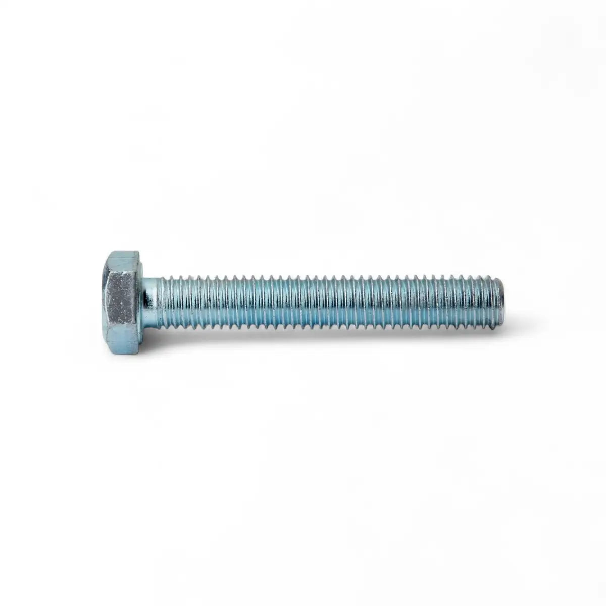 Zinc Plated Mild Steel Set Screw & Nut (100-Pack)