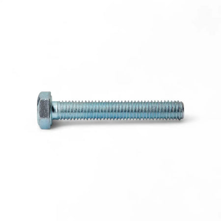 Zinc Plated Mild Steel Set Screw & Nut (100-Pack)