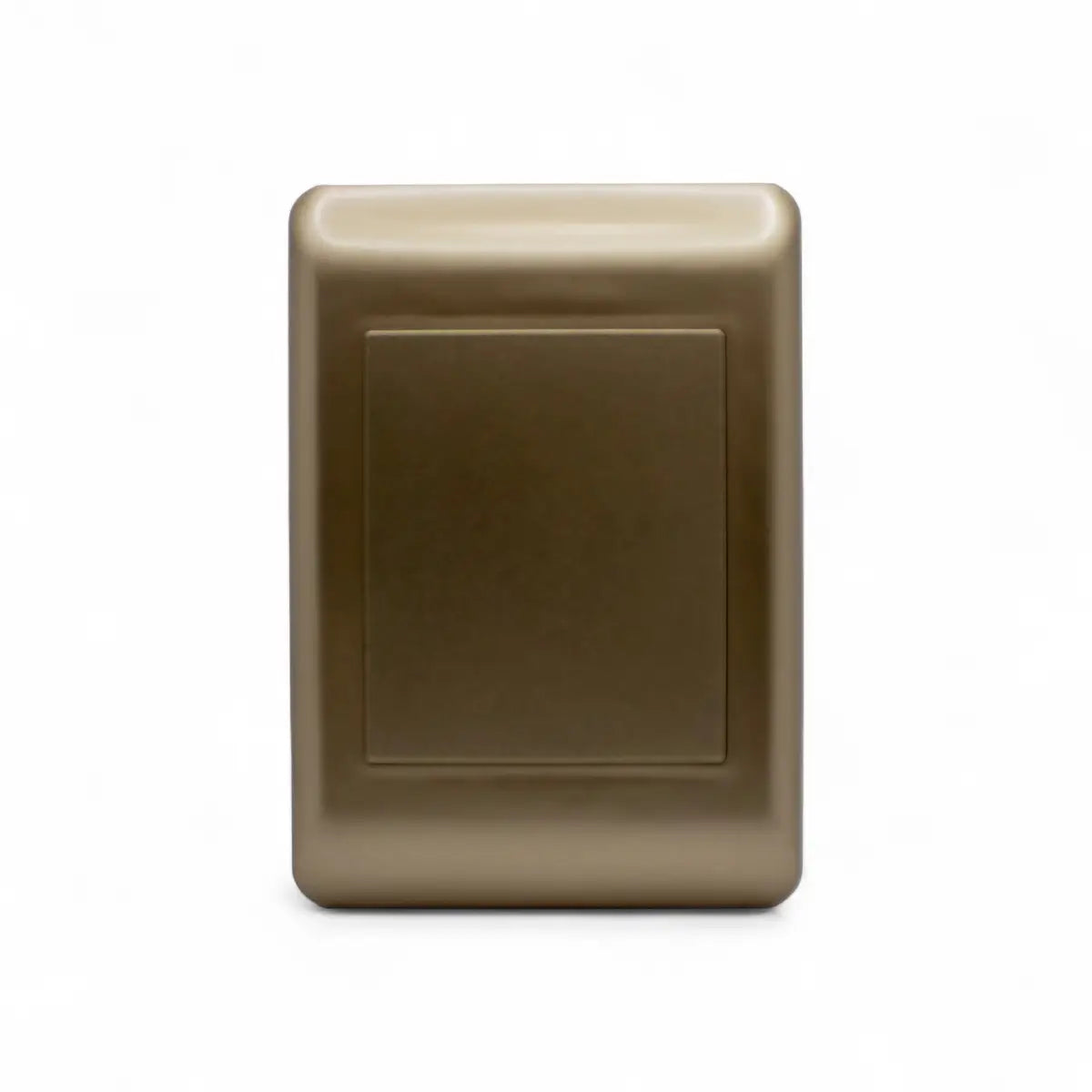 Lesco Apollo 100 X 50 Blank Elegant Gold Blank Cover Plate