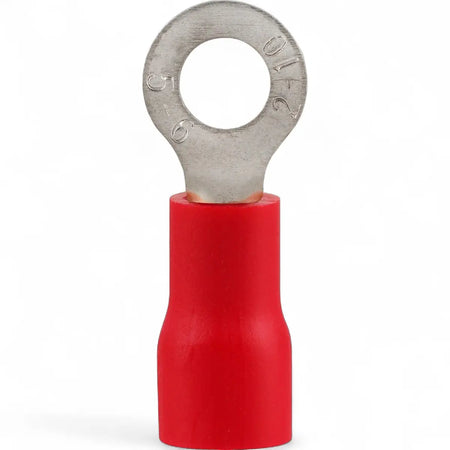 Pre-Insulated Ring Terminal - Red (25-Pack)
