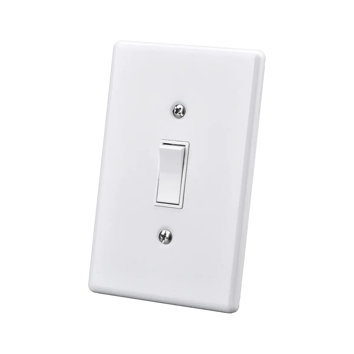 Steel wall switch lever