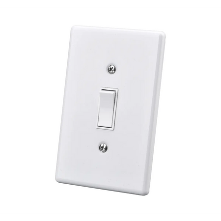 Steel wall switch lever