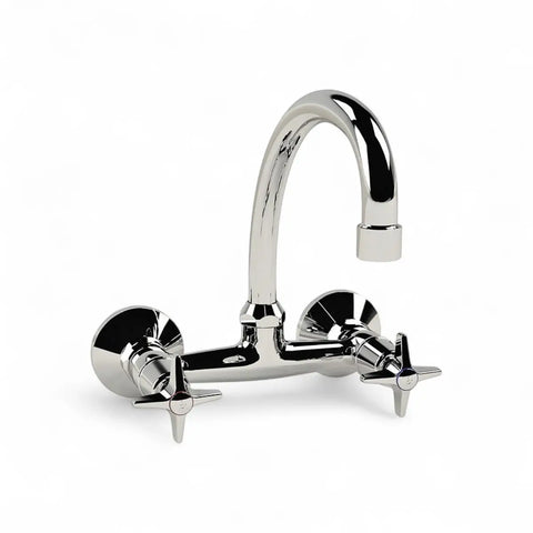 Lixil Cobra Star Original Light Pattern Sink Mixer Wall Sink Mixer