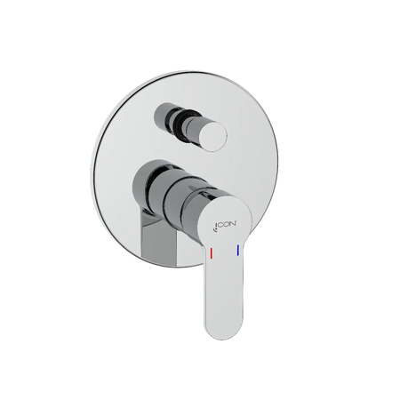 Concealed diverter mixer tap