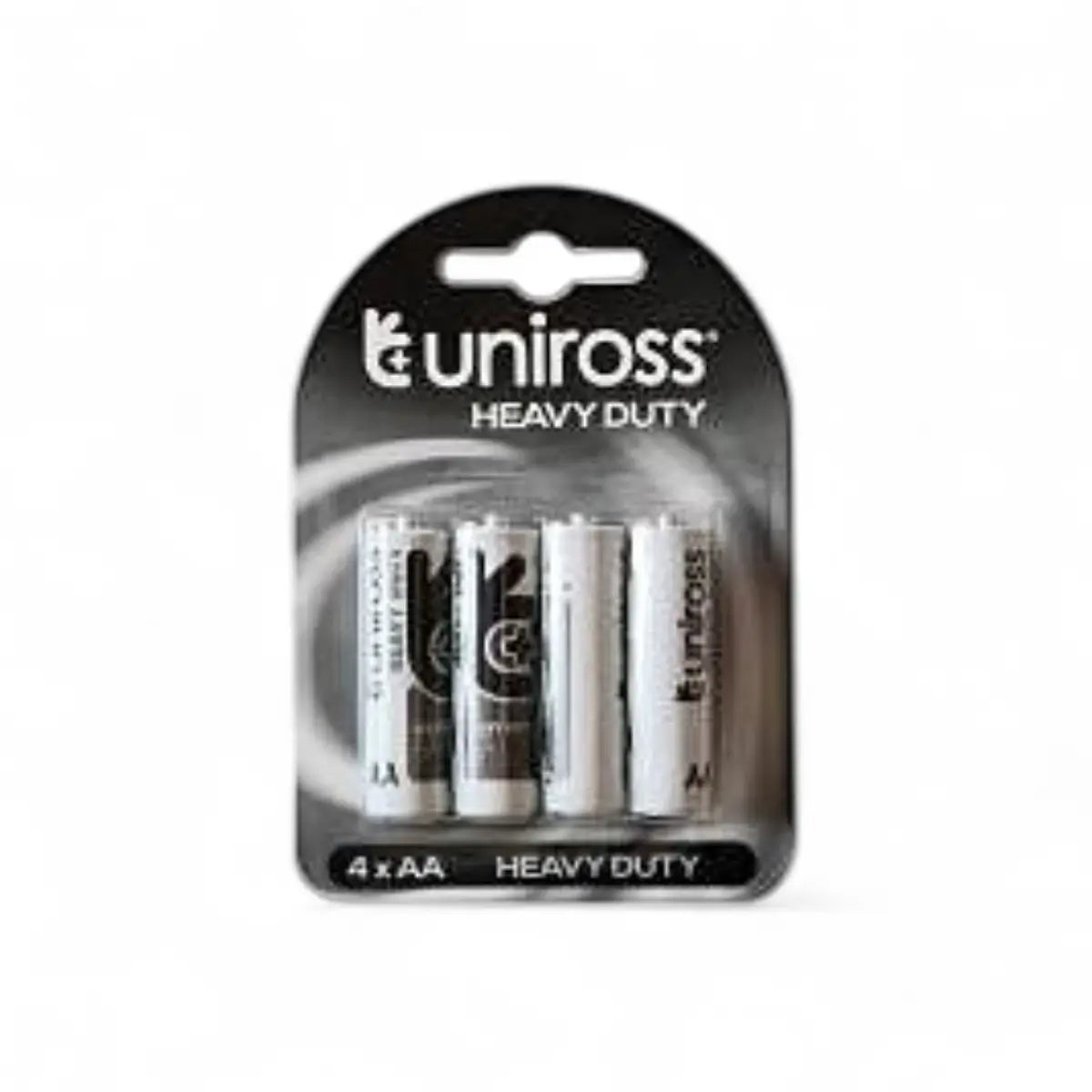Uniross Batteries Uniross Battery Heavy Duty Zinc Aa 4 Pack Battery