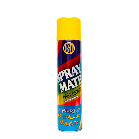 Sunshine yellow spray paint