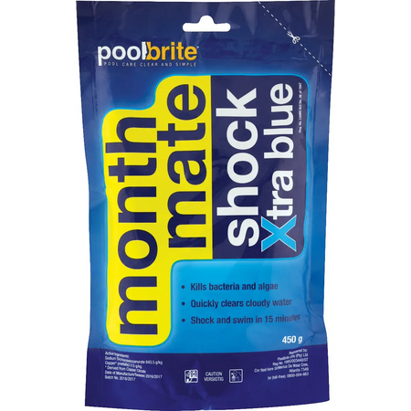 Pool shock chlorine granules 450g