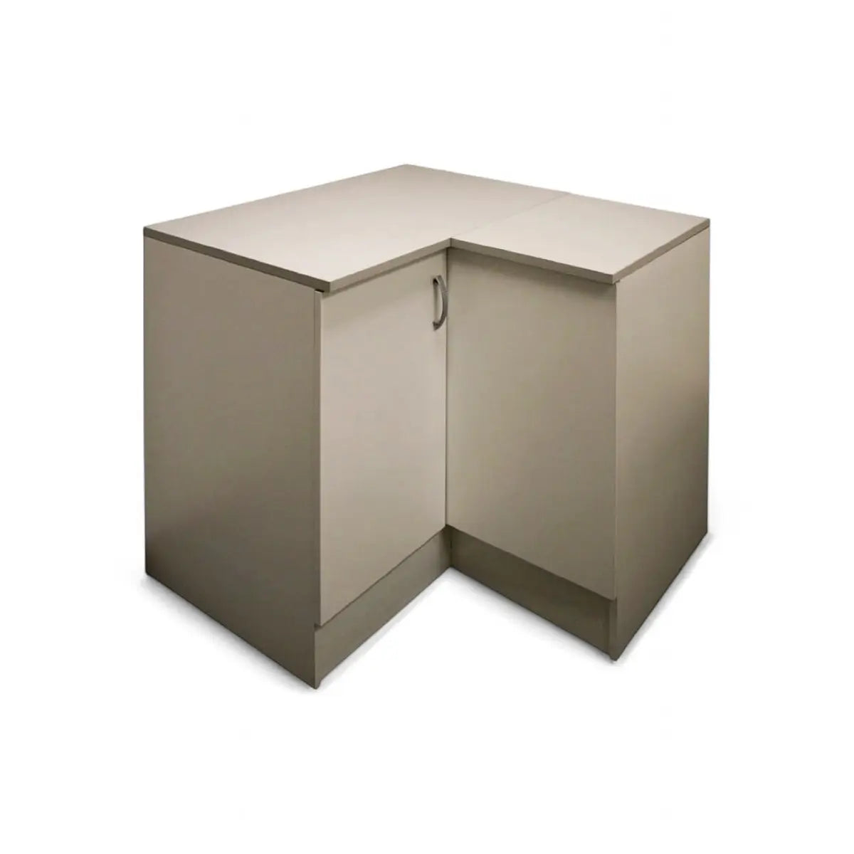 Modular Corner Floor Unit 1000mm - White