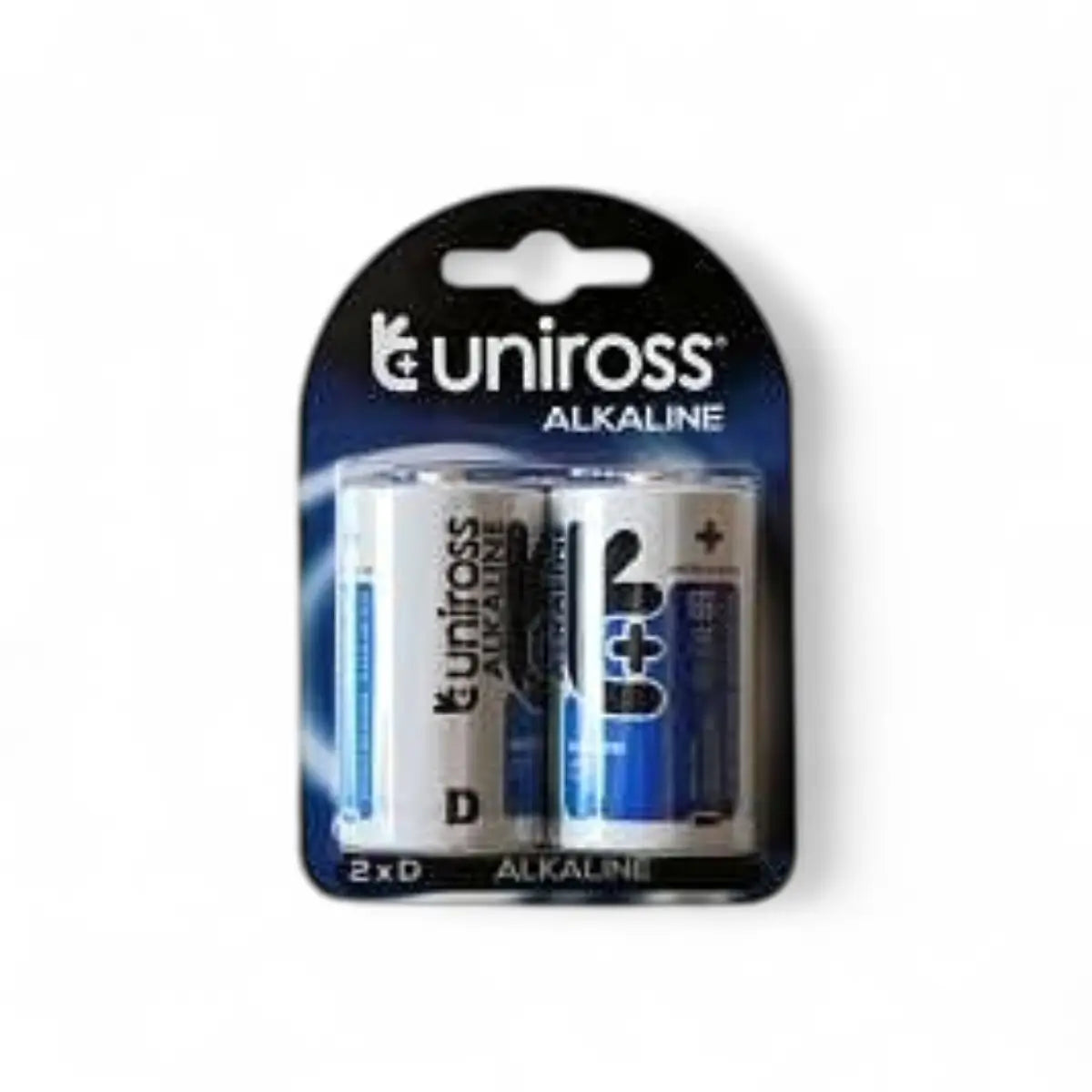 Uniross Batteries Uniross Battery Alkaline D 2 Pack Battery