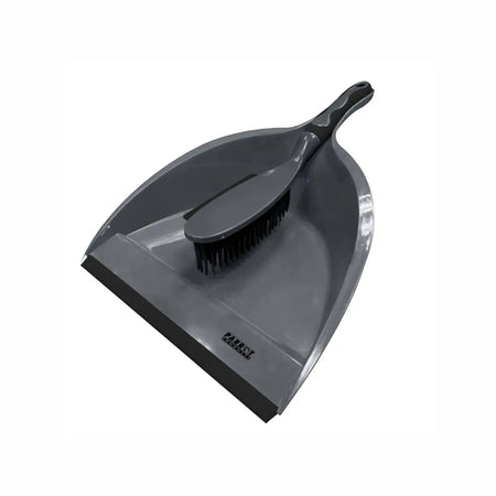 Rubber dustpan and brush
