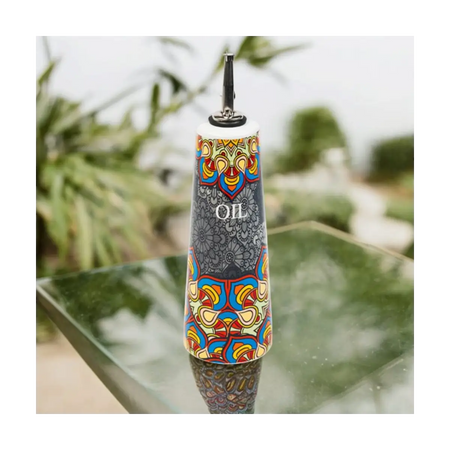 Ceramic oil dispenser bottle