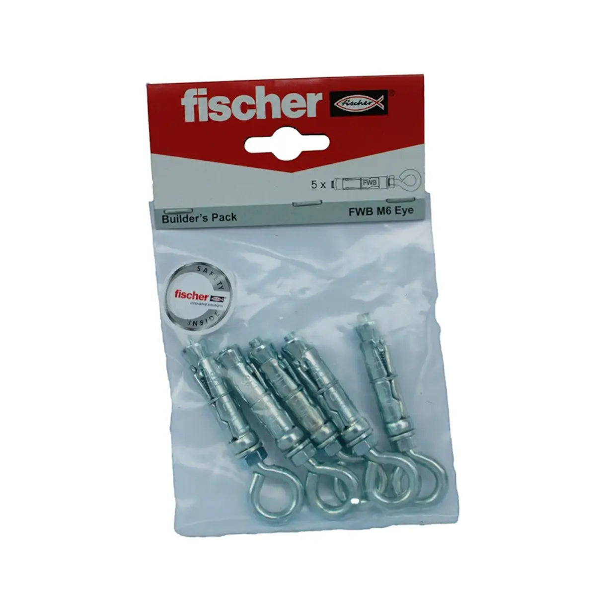 M6 eye bolts pack
