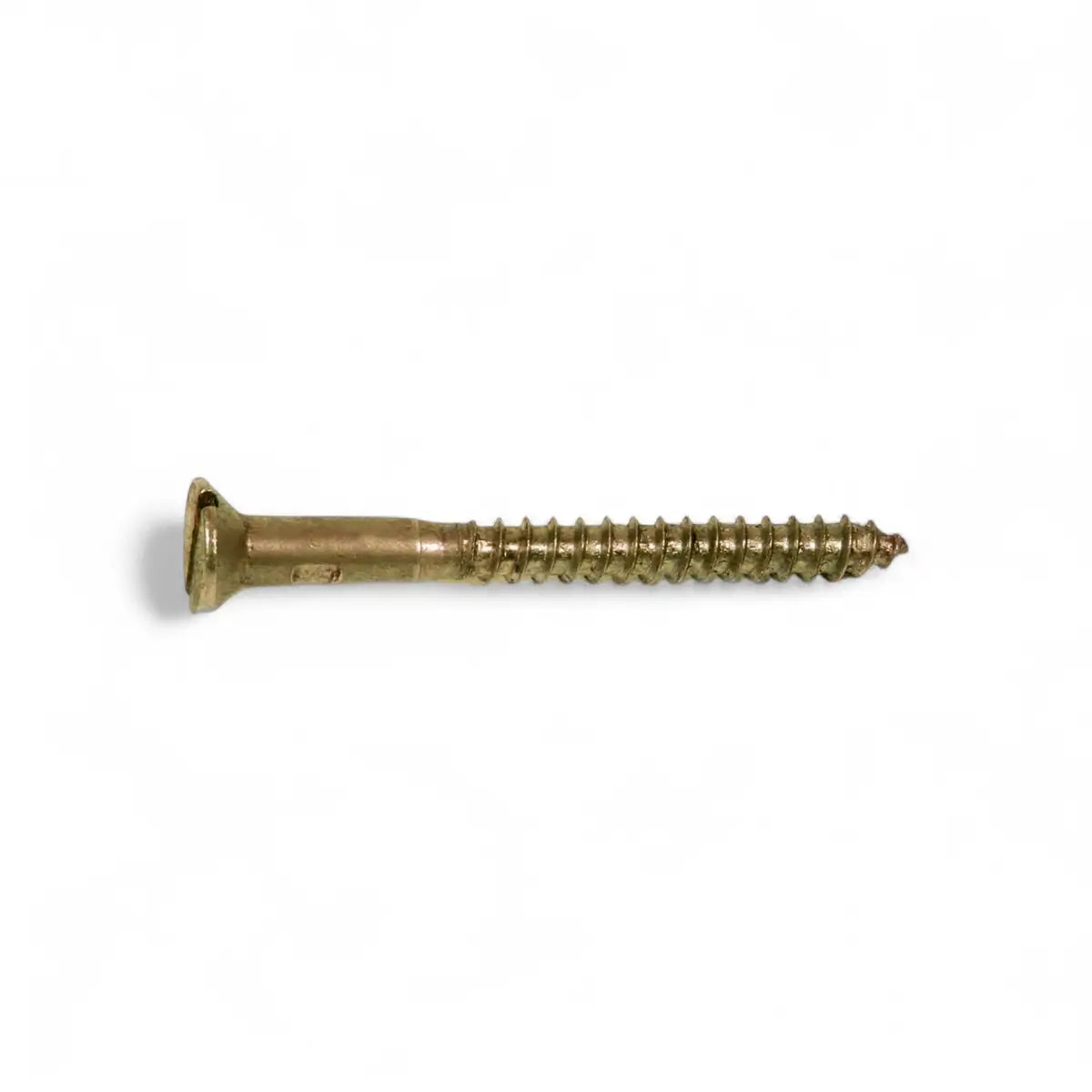 Brass Plated Wood Screw (10-Pack)