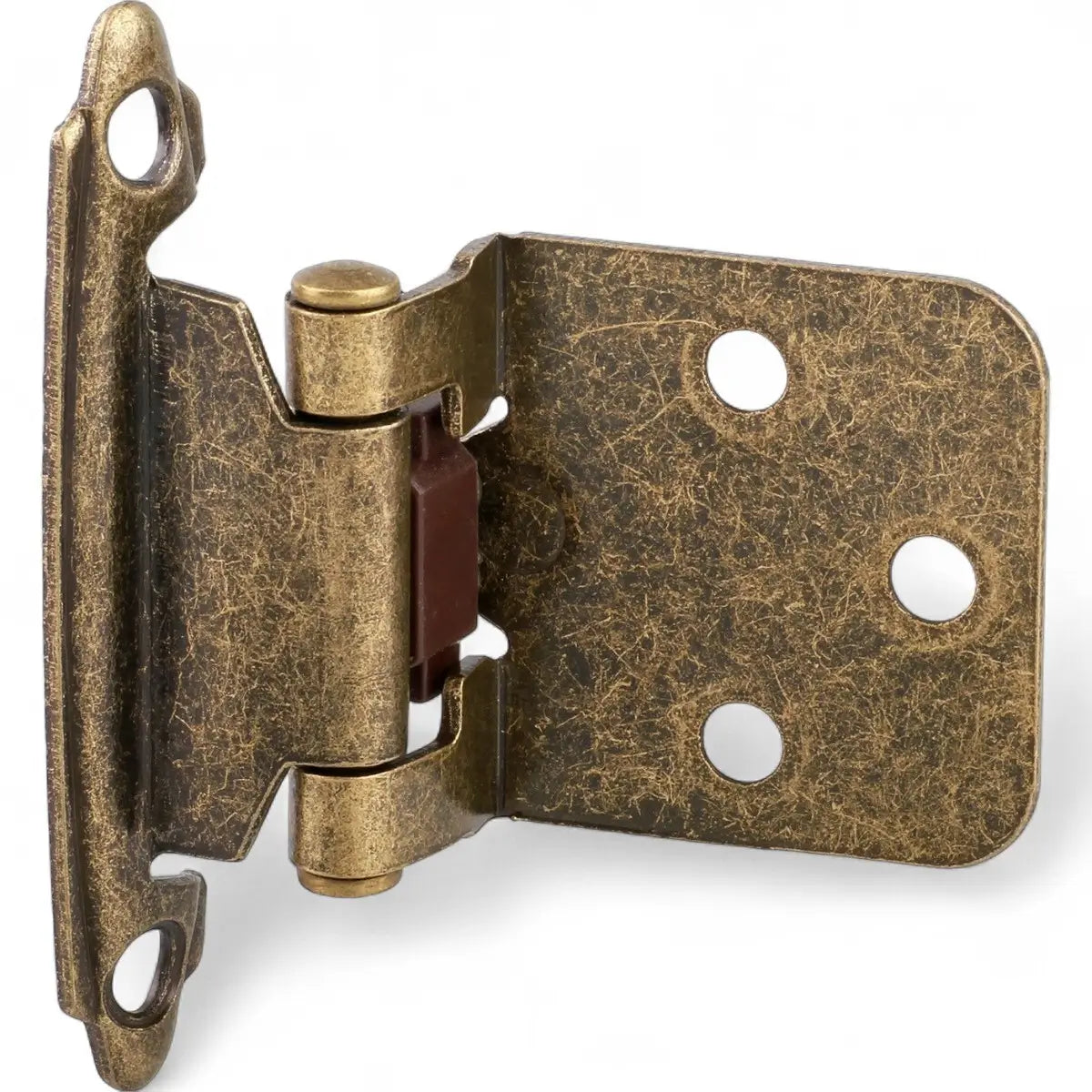 Antique Bronze Self-Closing Cupboard Hinge (2-Pack)