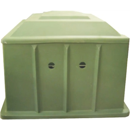 Green pool pump cover box