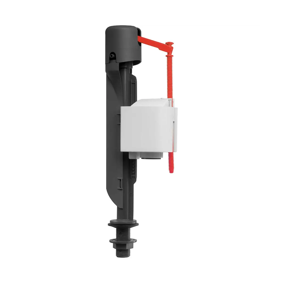 Bottom entry inlet valve