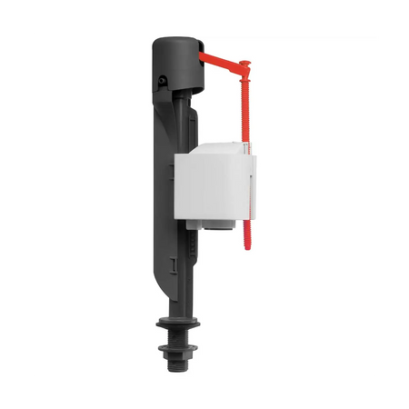 Bottom entry inlet valve