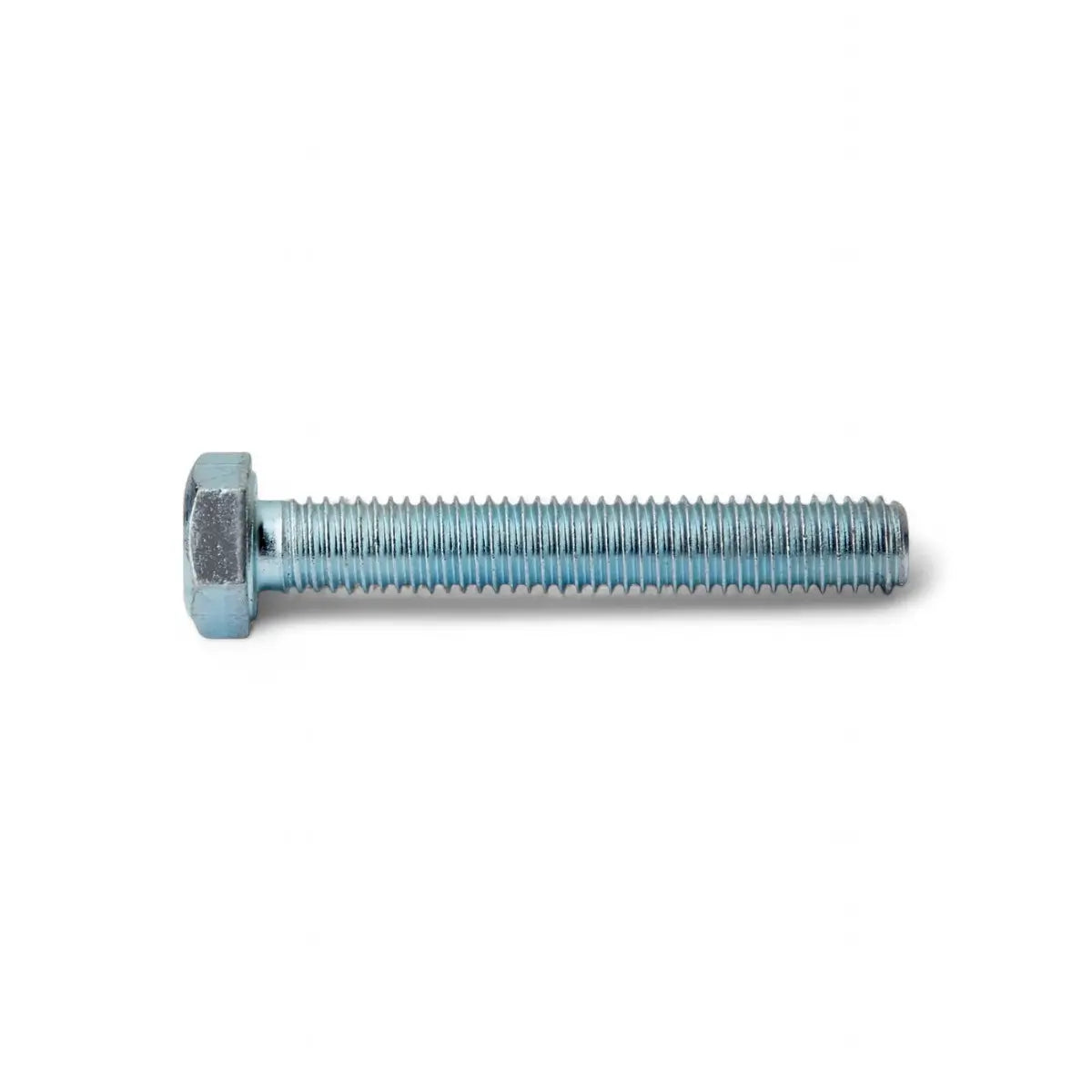 Zinc Plated Mild Steel Set Screw & Nut (100-Pack)