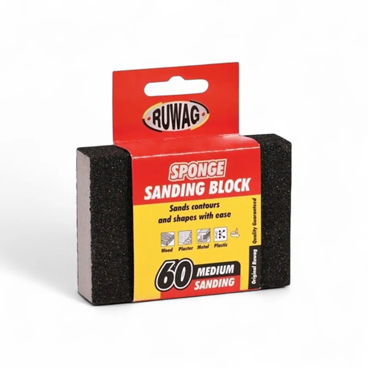 Sponge Sanding Block - Fine (P100 Grit)