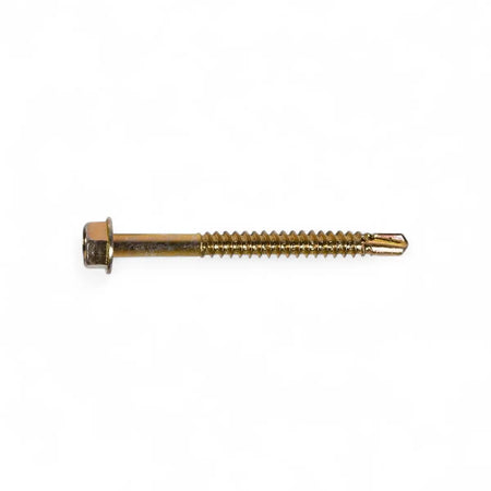 Self-Drilling Tek Screw With Bonded Washer (100-Pack)