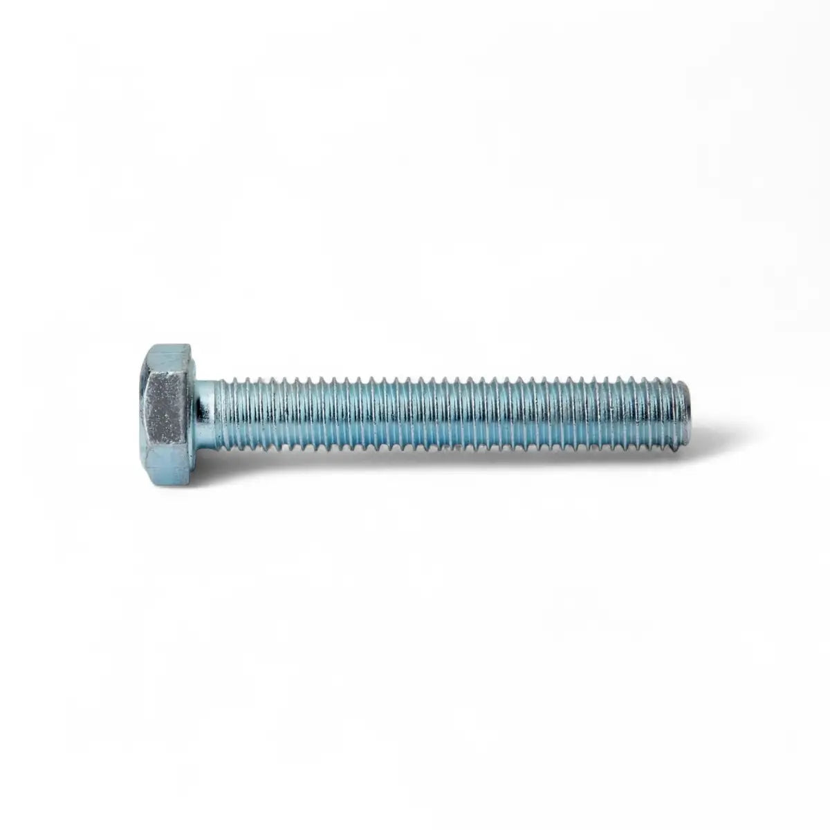 Zinc Plated Mild Steel Set Screw & Nut (10-Pack)