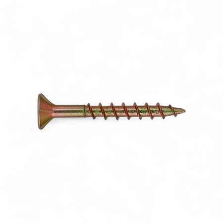 Yellow Passivated Chipboard Screw (10-Pack)