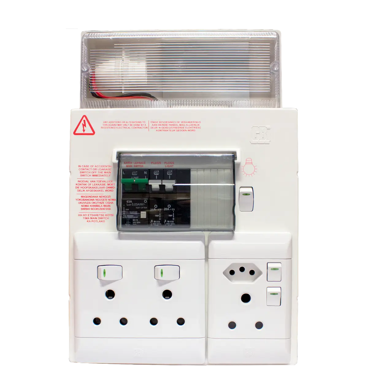 CBI distribution box ready board