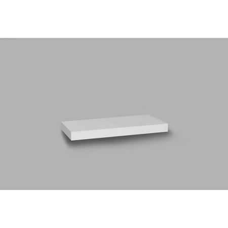 38mm white floating shelf