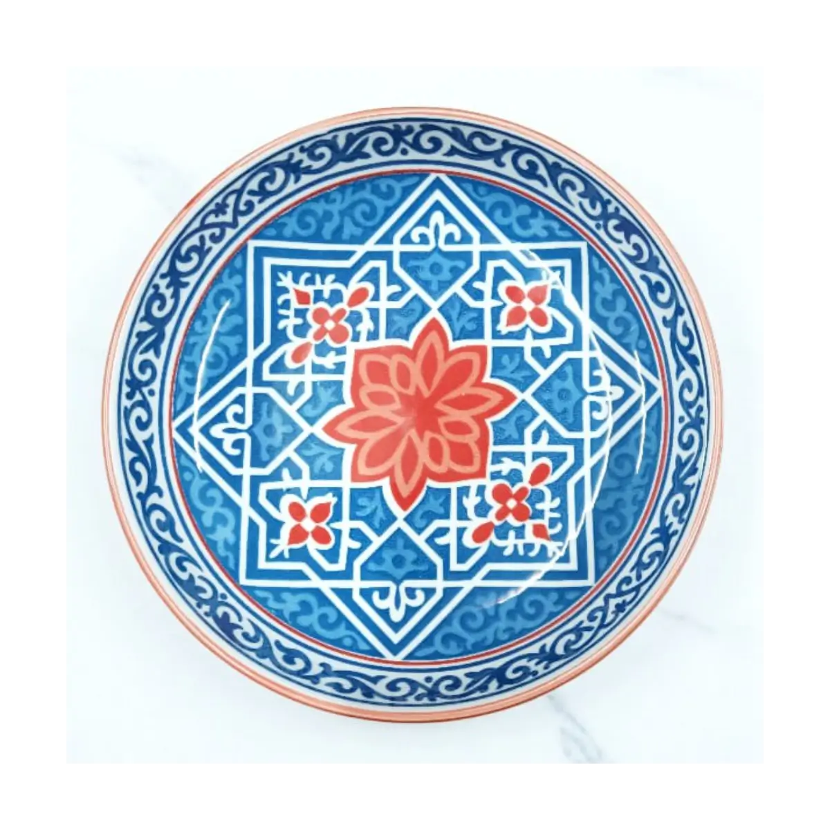 Embossed ceramic dish 153cm