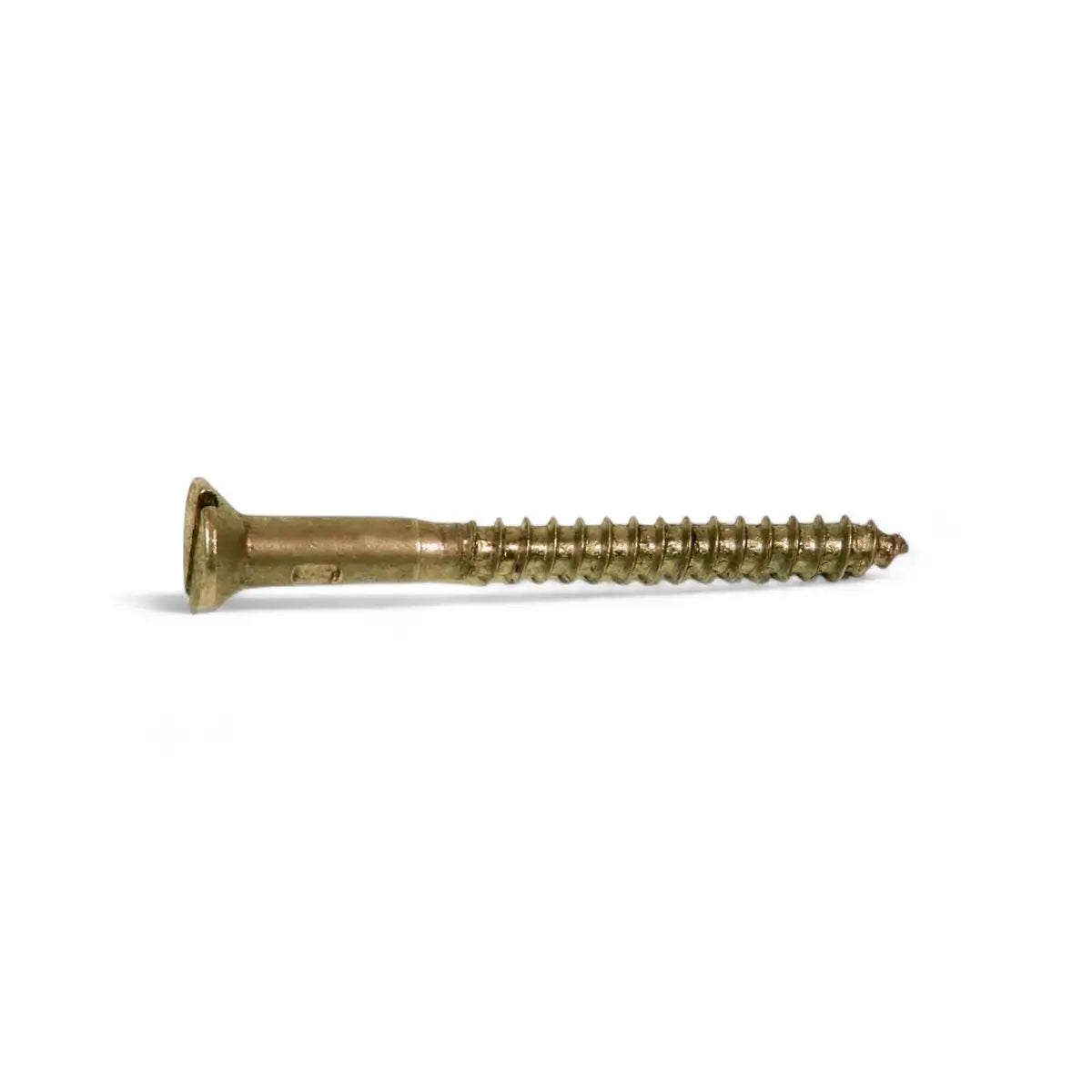 Solid Brass Wood Screw (10-Pack)