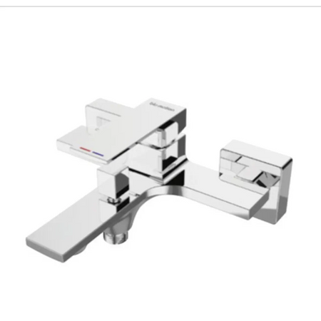 Bath mixer with shower set