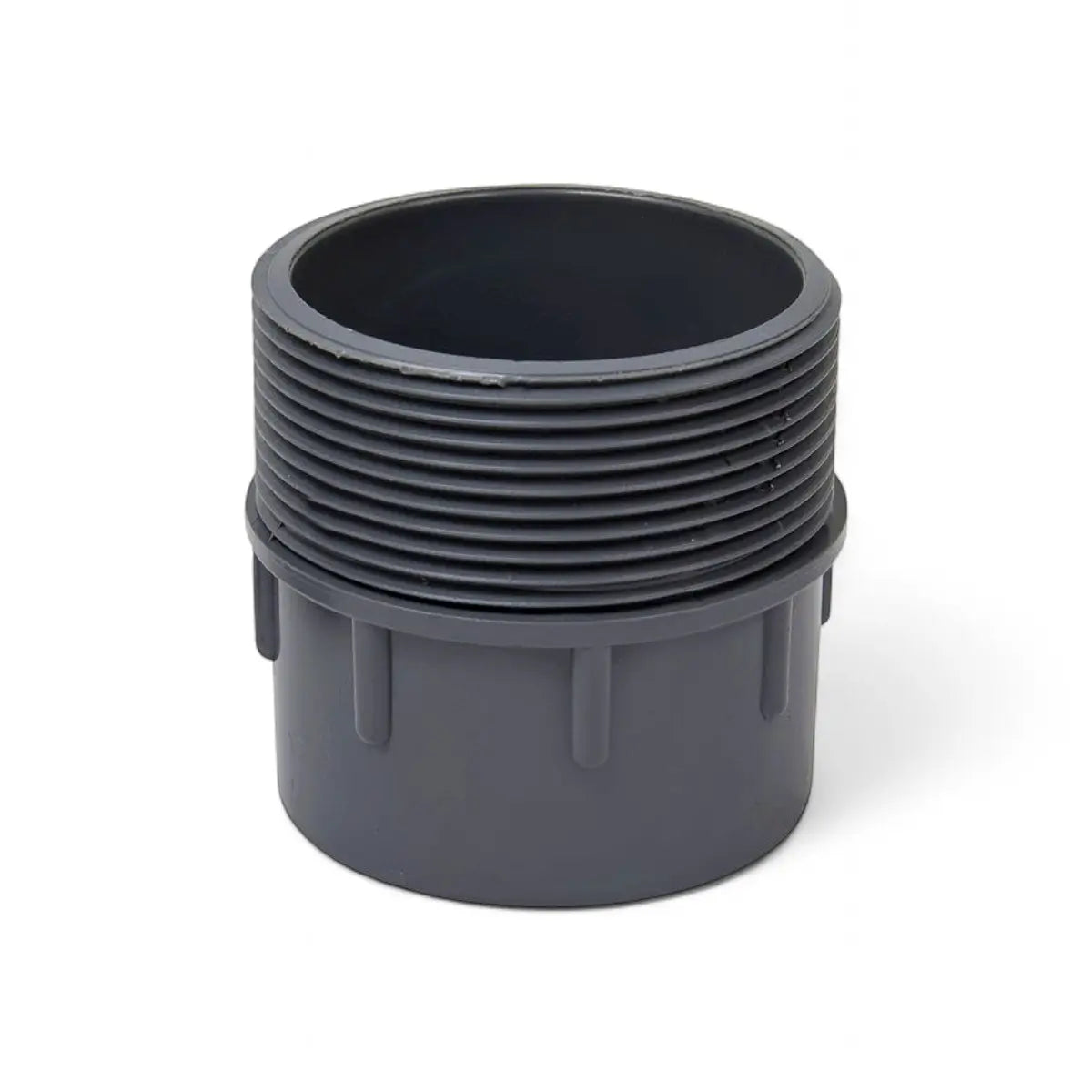 Grey PVC Female To Male Adaptor Fitting - 2" X 50mm
