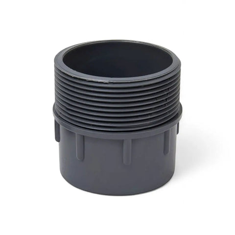 Grey PVC Female To Male Adaptor Fitting - 2" X 50mm
