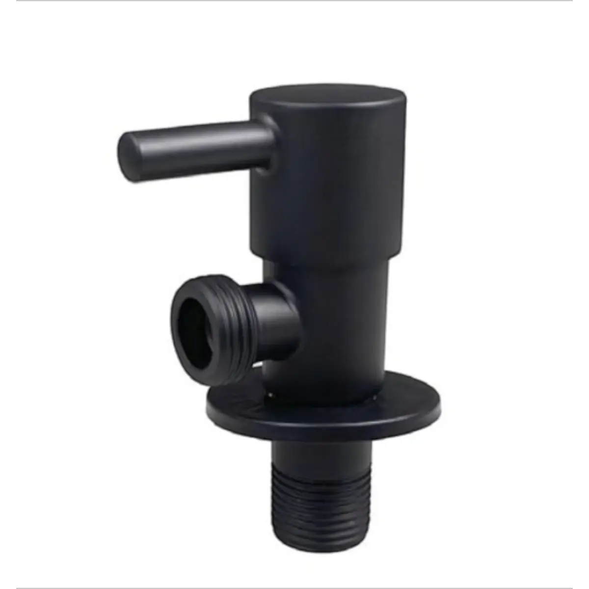 Black pin type angle valve