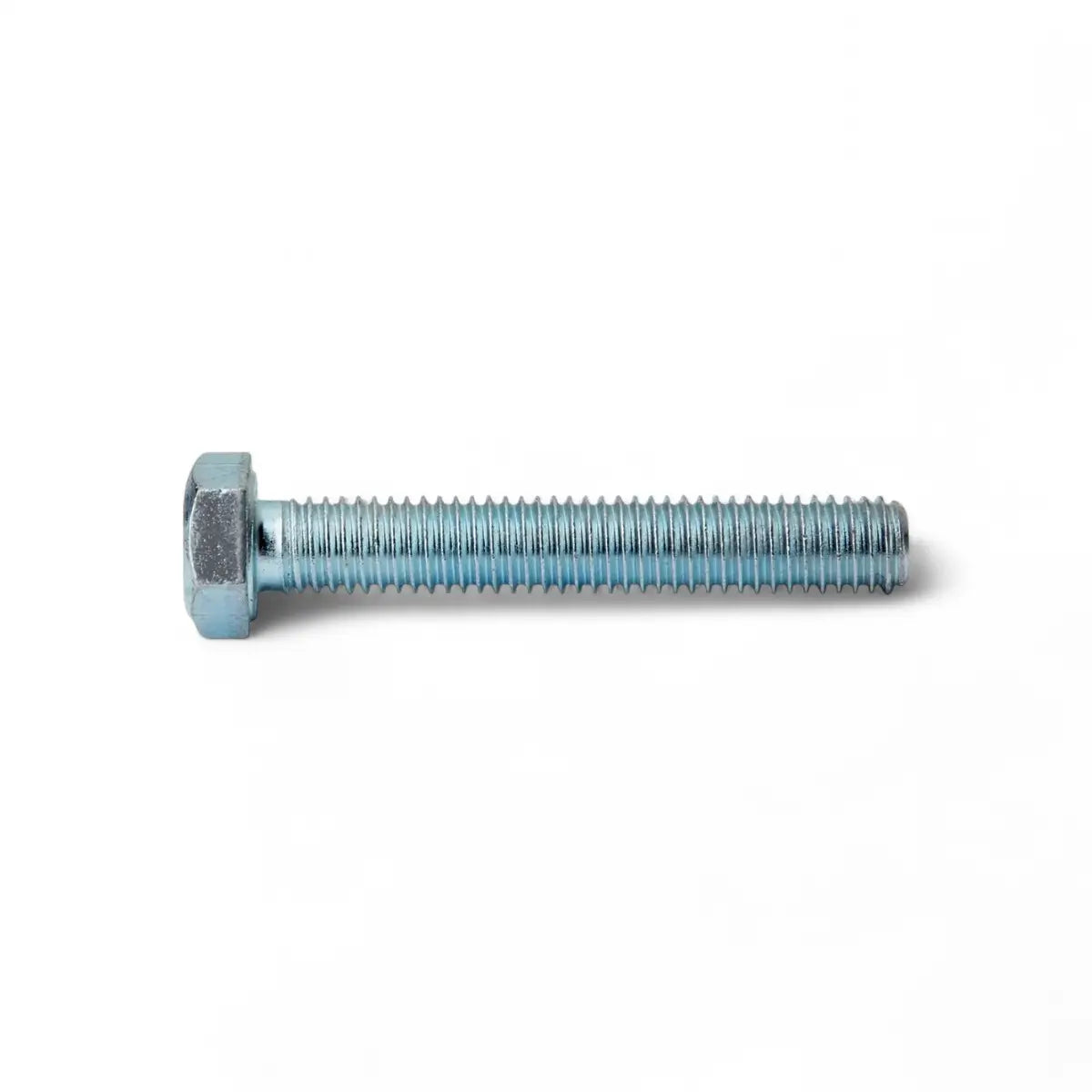 Zinc Plated Mild Steel Set Screw & Nut (100-Pack)